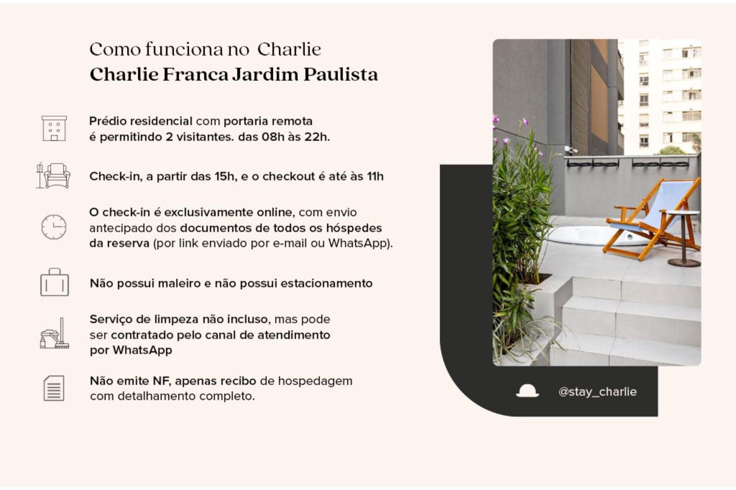 Charlie Franca Jardim Paulista Leilighet São Paulo Eksteriør bilde